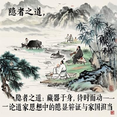 隐者之道：藏器于身，待时而动——论道家思想中的隐显辩证与家国担当