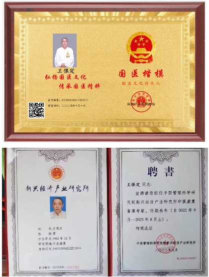 通经排毒显奇效 德技双馨护健康 ——国医文化传承人王保定