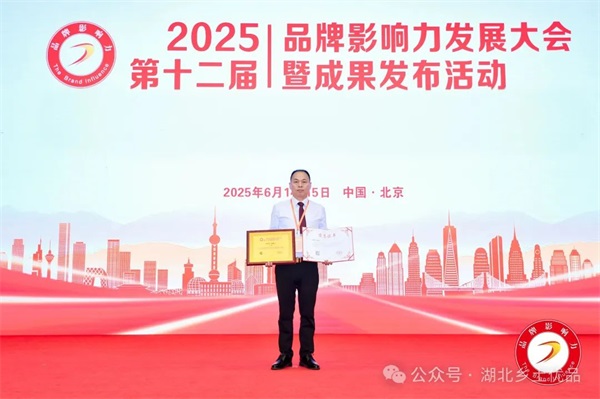 2025品牌影响力发展大会暨成果发布活动在北京举办 乡土优品公司荣膺多项成果奖项