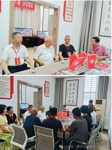 墨铸丹心 孝润家国——贾雪阳将军莅临惠安县孝文化交流协会纪实